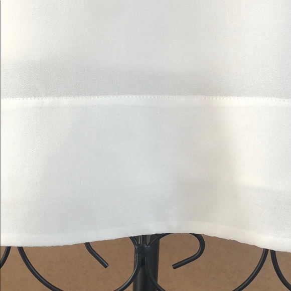 CAbi 118 AllureWhite Sheer Sleeve Relaxed Blouse - Picture 5 of 7